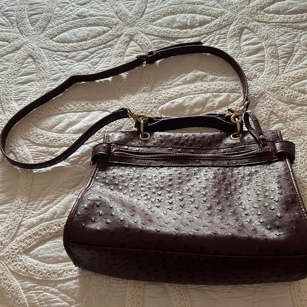 Ostrich print  Bag